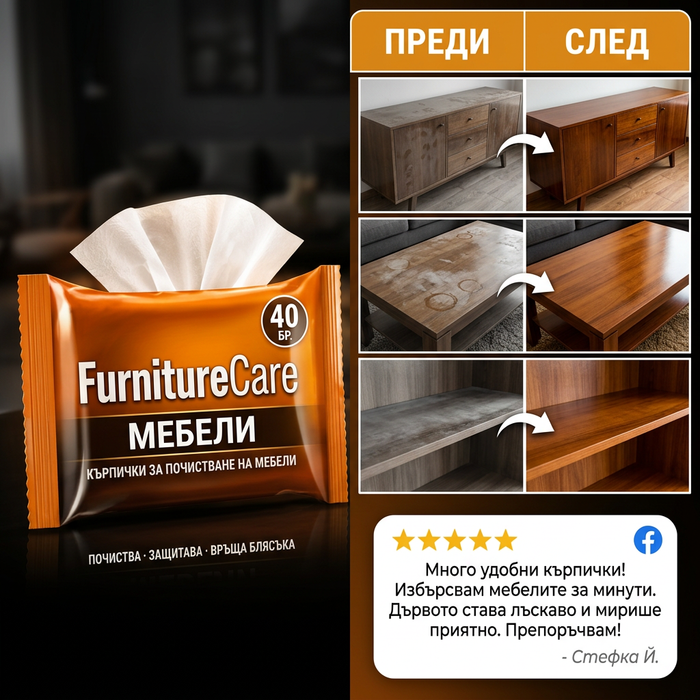 3а Почистване На Мебели FurnitureCare™