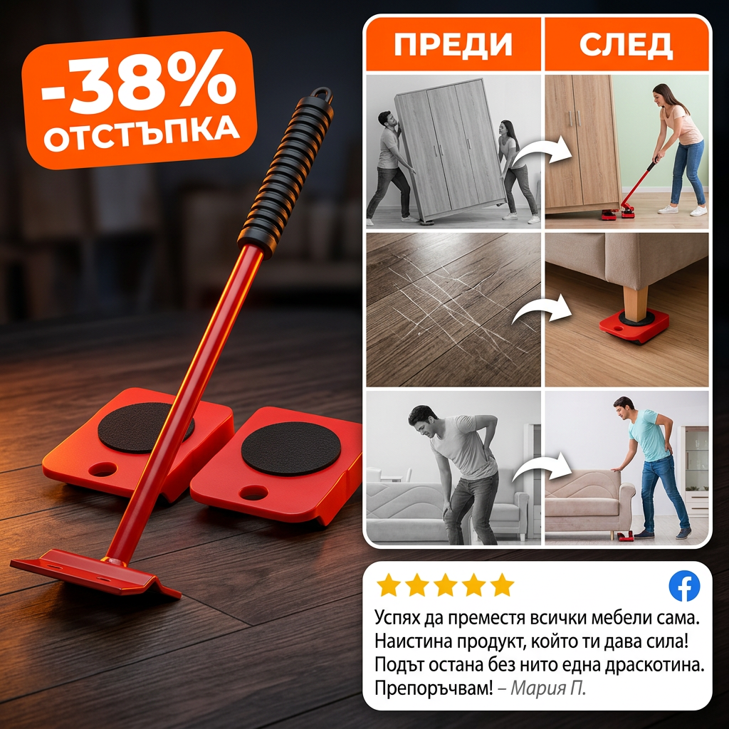 Комплект За Преместване На Мебели IronMove™