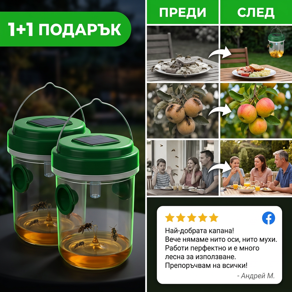 Комплект 1+1 Капан За Оси FlyTrap™