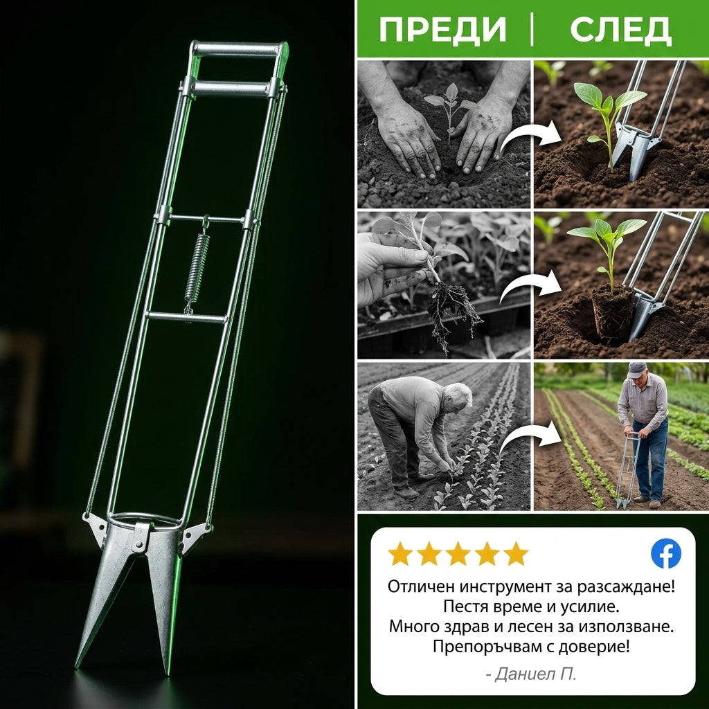 Ръчен Уред За Засаждане PlantEasy™