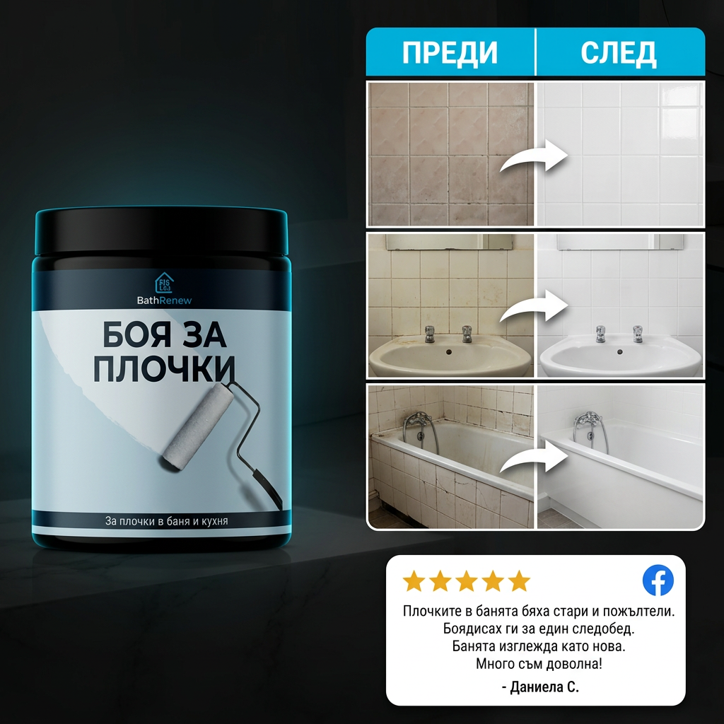 Универсална Боя За Баня BathRenew™