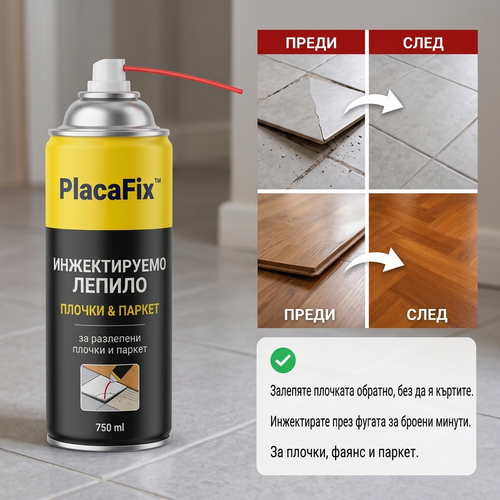 Инжекционно Лепило за Плочки и Паркет PlacaFix™